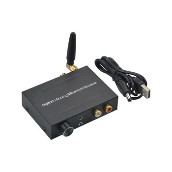 192 khz-24 бита Безжичен цифроаналоговый конвертор 5,0 КПР с аудио Контрол на звука 3.5 мм за Проектори Xbox360 PS5 PC