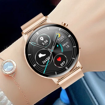 за Телефони Xiaomi Huawei Android GT3 Smartwatch Смарт Часовници Дамски 2022 Водоустойчив Bluetooth Покана Smartwatch Мъжки Фитнес-Тракер