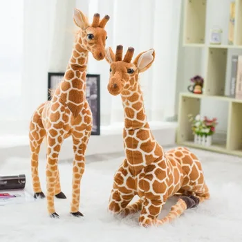 Моделиране На Животни Играчка Плюшен Жираф Кукла Творчески Подарък Декорация На Детска Фотография Подпори