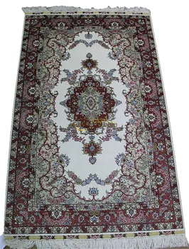 покриващи Копринен килим Персийски и Ориенталски тъкани Модел За Хол 