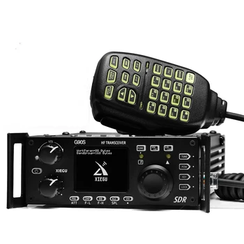 Xiegu G90S КВ Радиостанцията 20 W SSB/CW/AM 0,5-30 Mhz RF Любителски радио СПТ Структура с Вграден Автоматичен Антенным тунер