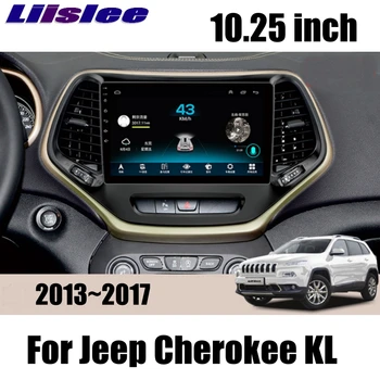 За Jeep Cherokee KL 2013 ~ 2019 LiisLee Автомобилен Мултимедиен tv GPS Аудио Hi-Fi Стерео Радио Оригинален Стил 10,25-инчов Навигация NAVI