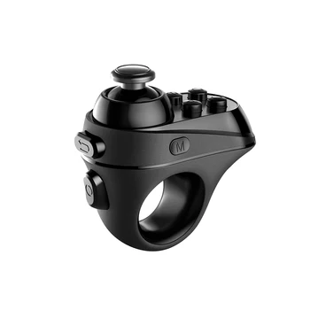 R1 Мини Пръстен 3D Bluetooth 4.0 VR Дистанционно Управление Гейм Контролер Джойстик Геймпад за Android 3D Очила Аксесоар