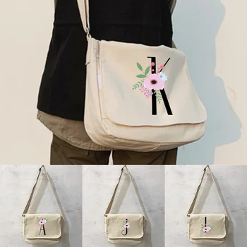 Чанта-месинджър в ретро стил, многофункционална чанта-месинджър, женствена чанта за отдих, Преносими чанти за едно рамо с цветен и черно модел