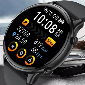 2022 Новите Смарт Часовници за Мъже С Пълен Сензорен Екран Спортни Фитнес Часовници за входящи повиквания IP68 Водоустойчив За Android и ios smartwatch Мъжки кутия