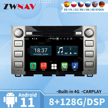 Carplay Радио Bluetooth За Toyota Sequoia Tundra 2014 2015 2016 Автомобилен Мултимедиен Централна 2 Din Android Авто Екран Стерео