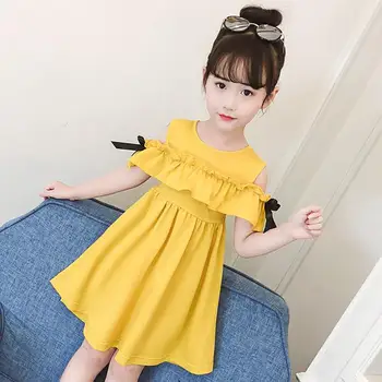 Детски Дрехи, нови дрехи За момичета, Лятна Корейската Версия, Детски Дрехи Принцеса от 1 до 12 години За Момичетата