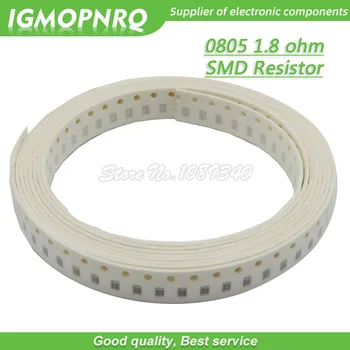 300шт 0805 SMD Резистор 1.8 Ома Чип Резистор 1/8 W 1.8 R 1R8 Ти 0805-1.8 R