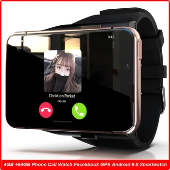4G Global Smart Watch Изтеглите приложението 2.88 Инча 13MP Двойна камера, 640 *480 HD Екран, GPS, Android 9 4 + GB 64 GB Памет Телефон Smartwatch