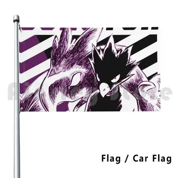 Фумикаге Токоями (Цукуеми) Флаг на Автомобила Печат хартата На Поръчка Boku No Hero Academia Tokoyami Bnha Tokoyami Фумикаге Mha