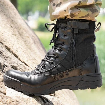 Тактически Обувки специални сили, Мъжки Армейските Обувки в стил Дезерты, Военни Обувки, Улични Пешеходни Ботильоны, Мъжки Работна Безопасна Обувки