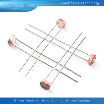 20 бр/лот 5516 светозависимый резистор фоторезисторный резистор 5 мм фоточувствительное съпротива 35510